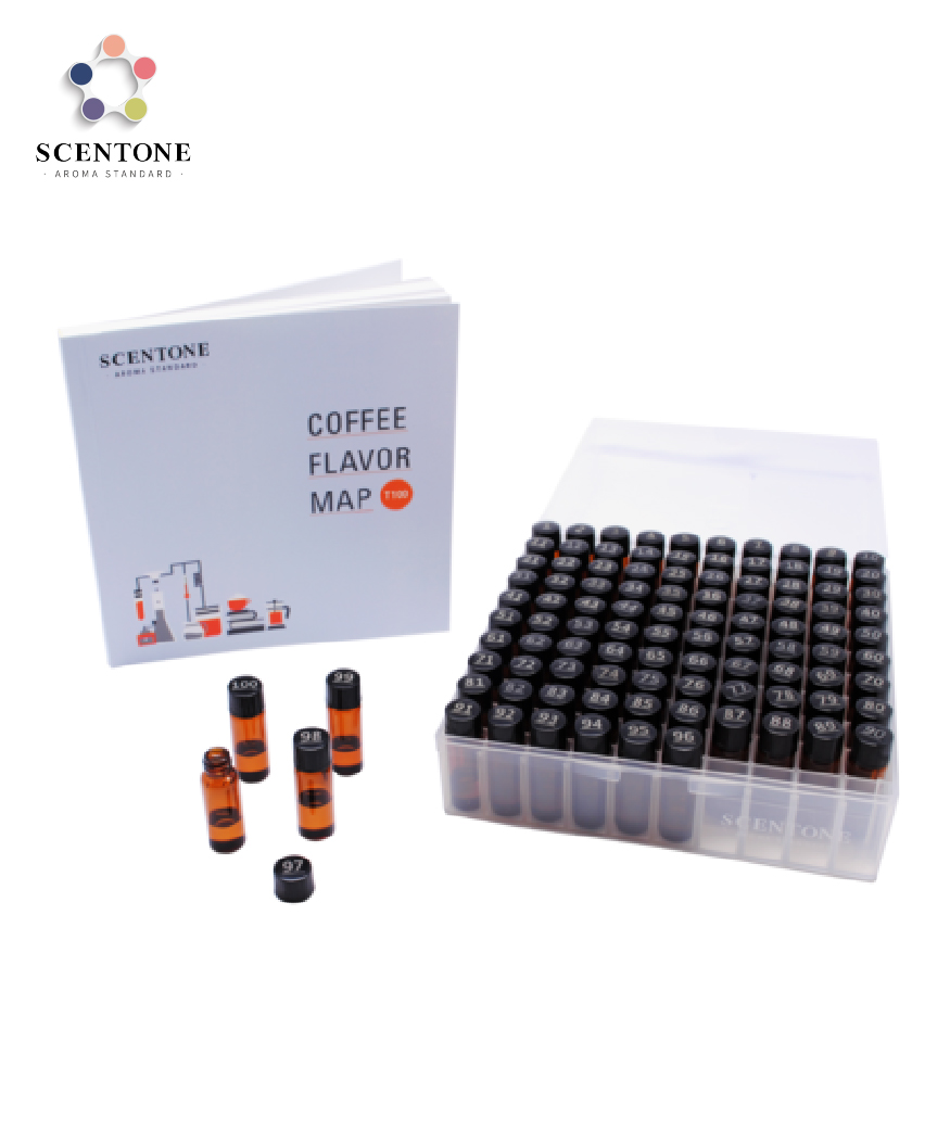 100味咖啡聞香瓶 SCENTONE COFFEE FLAVOR MAP 韓國製咖啡 T100